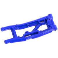 Tuning alkatrész a Traxxas Sledge RC modellautóhoz. Traxxas bal hátsó kék kerékfelfüggesztő kar.