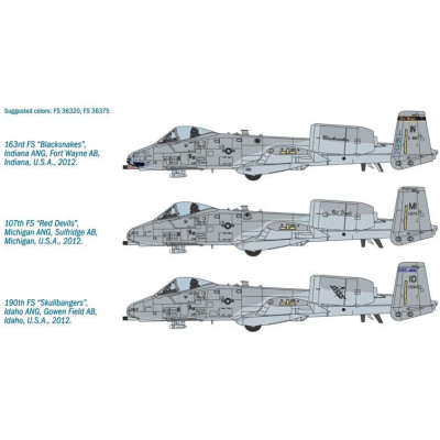 Model Kit letadlo 2725 - A-10C "Blacksnakes" (1:48)