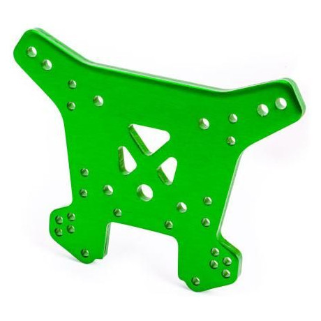 Traxxas věž zadních tlumičů hliníková zeleně eloxovaná