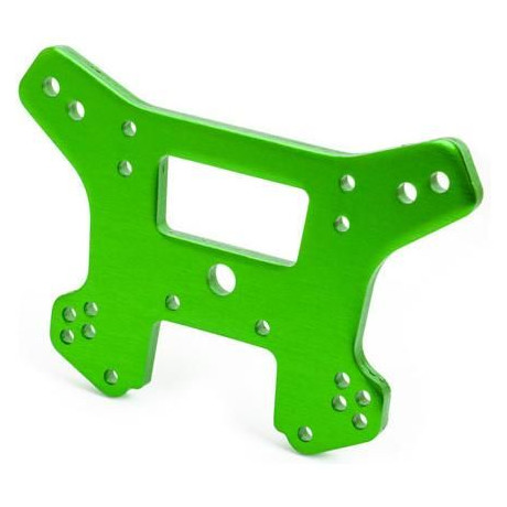 Traxxas věž předních tlumičů hliníková zeleně eloxovaná