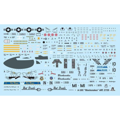 Model Kit letadlo 2725 - A-10C "Blacksnakes" (1:48)