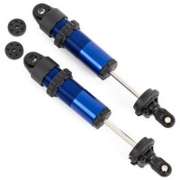 Traxxas hosszú 144mm GT-Maxx alumínium lengéscsillapító, kék eloxált, összeszerelve, rugók nélkül - (2db).