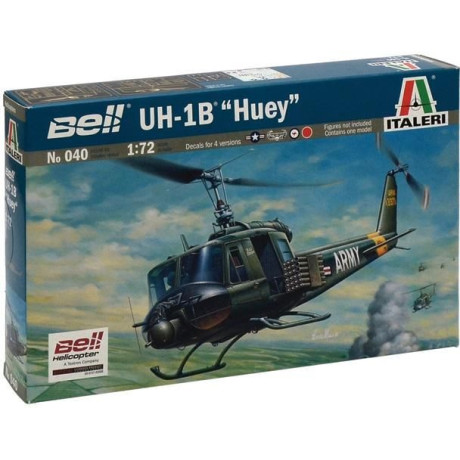 Model Kit vrtulník 0040 - UH-1B HUEY (1:72)