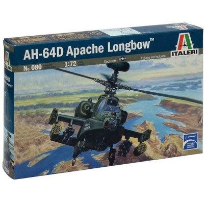 Model Kit vrtulník 0080 - AH-64 D APACHE LONGBOW (1:72)