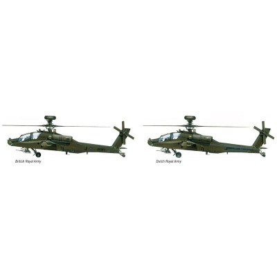 Model Kit vrtulník 0080 - AH-64 D APACHE LONGBOW (1:72)