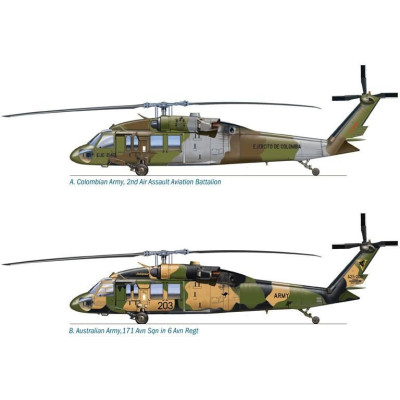 Model Kit vrtulník 1328 - UH-60/MH-60 BLACK HAWK "NIGHT RAID" (1:72)