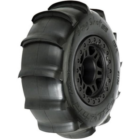 Pro-Line kolo 2.2/3.0", pneu Sling Shot Paddle, disk SC H12 černý (2)