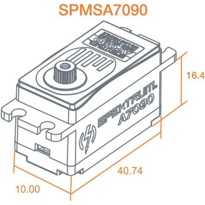 Spektrum servo A7090 18kg.cm 0.068s/60° nízké BL M