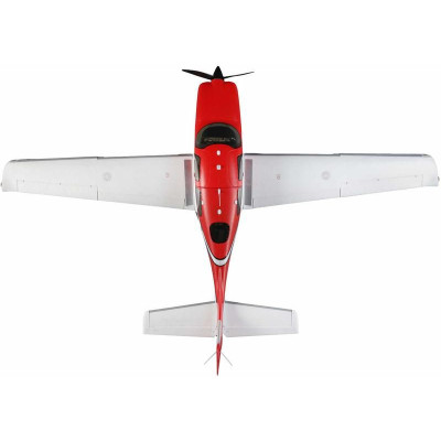 E-flite Cirrus SR-22T 1.5m červený SAFE Select BNF Basic