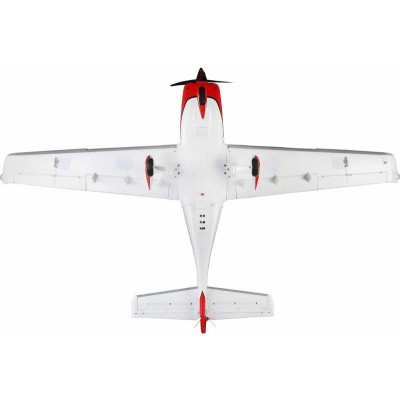 E-flite Cirrus SR-22T 1.5m červený SAFE Select BNF Basic