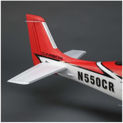 E-flite Cirrus SR-22T 1.5m červený SAFE Select BNF Basic
