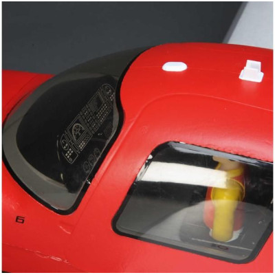 E-flite Cirrus SR-22T 1.5m červený SAFE Select BNF Basic