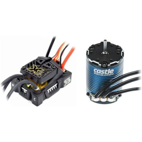 Castle motor 1406 1900ot/V senzored, reg. Mamba Micro X2 (4.0mm)