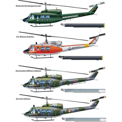 Model Kit vrtulník 2692 - AB 212 /UH 1N (1:48)