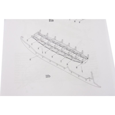 Dušek Řecká biréma 600 př.n.l. 1:72 kit