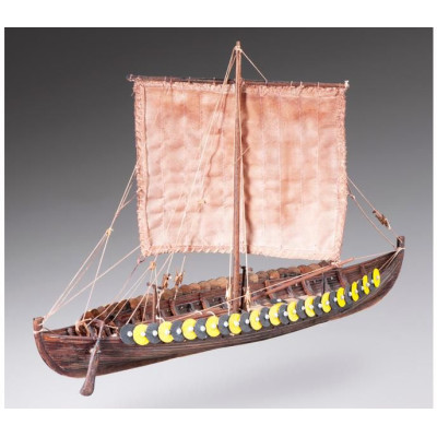 Dušek Vikingská loď Gokstad 1:72 kit