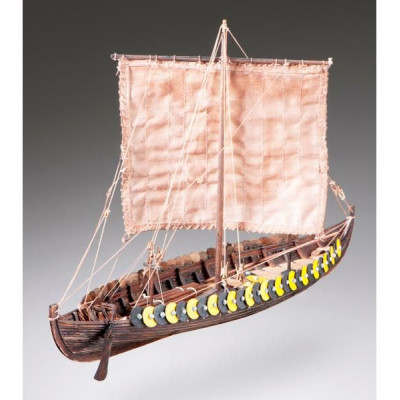 Dušek Vikingská loď Gokstad 1:72 kit