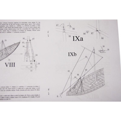 Dušek Vikingská loď Gokstad 1:72 kit
