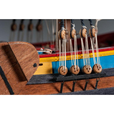 MAMOLI Holandská státní jachta 17st. 1:48 kit