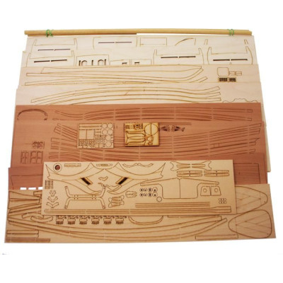 MAMOLI Holandská státní jachta 17st. 1:48 kit