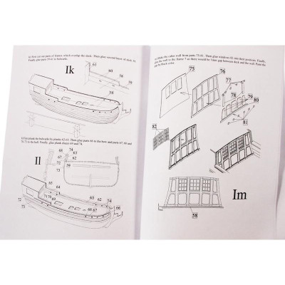 MAMOLI Holandská státní jachta 17st. 1:48 kit