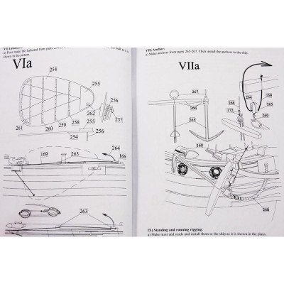 MAMOLI Holandská státní jachta 17st. 1:48 kit