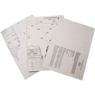 MAMOLI Holandská státní jachta 17st. 1:48 kit