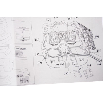MAMOLI Holandská státní jachta 17st. 1:48 kit