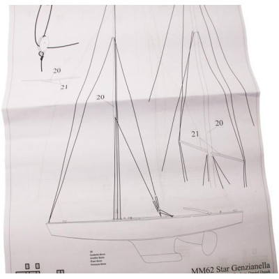 MINI MAMOLI Star Genzaniella 1:32 kit