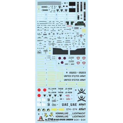 Model Kit vrtulník 2748 - AH-64D LONGBOW APACHE (1:48)