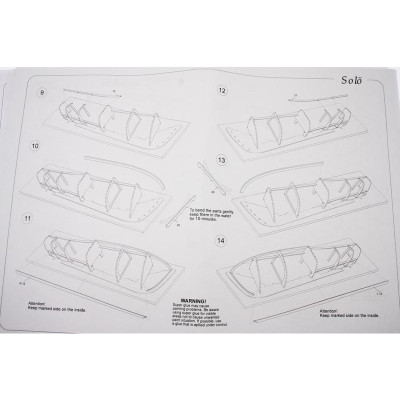 Nordic Claas Boats Solö Ruff Daycruiser 1:10 kit