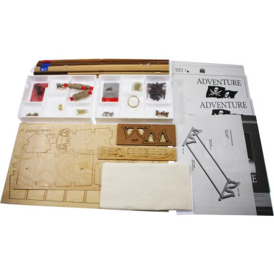 AMATI Adventure pirátská loď 1760 1:60 kit
