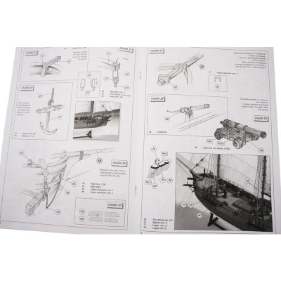 AMATI Adventure pirátská loď 1760 1:60 kit