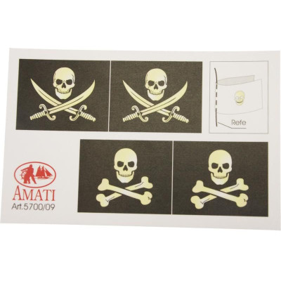 AMATI Adventure pirátská loď 1760 1:60 kit