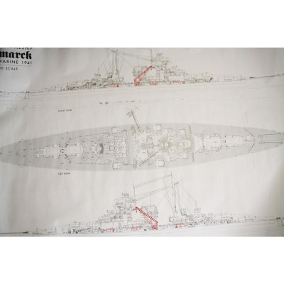 AMATI Bismark 1939 1:200 kit