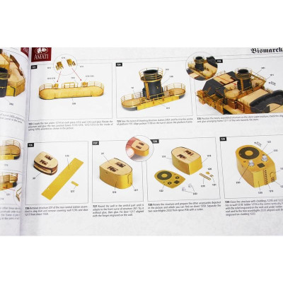 AMATI Bismark 1939 1:200 kit