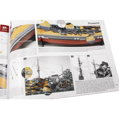 AMATI Bismark 1939 1:200 kit