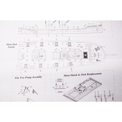 CALDERCRAFT H.M. Granado 1739 1:64 kit