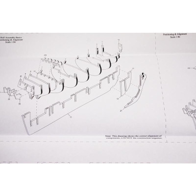CALDERCRAFT H.M. Granado 1739 1:64 kit