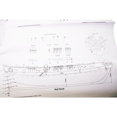 CALDERCRAFT H.M. Granado 1739 1:64 kit