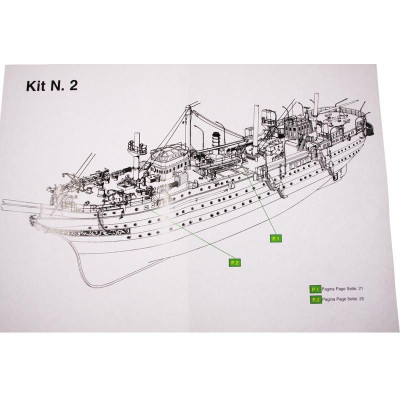 Mantua Model Amerigo Vespucci 1:84 kit