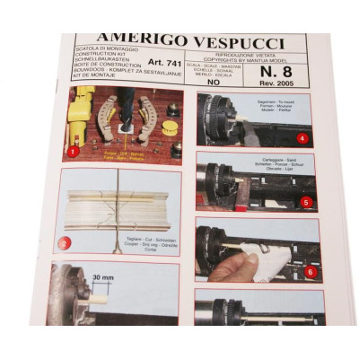 Mantua Model Amerigo Vespucci 1:84 kit