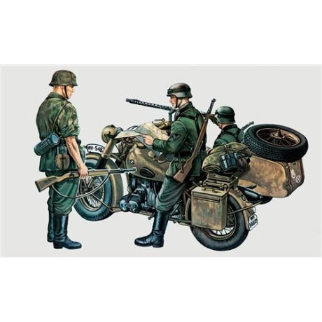 Model Kit military 0315 - BMW R75 with Sidecar (1:35)