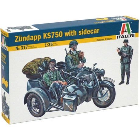 Model Kit military 0317 - ZÜNDAPP KS750 (1:35)