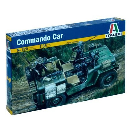 Model Kit military 0320 - COMMANDO CAR (1:35)
