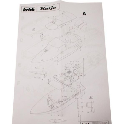 ROMARIN Motorová jachta Katja kit