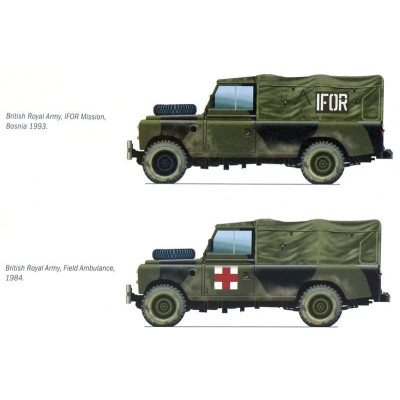 Model Kit military 6508 - LAND ROVER 109' LWB (1:35)