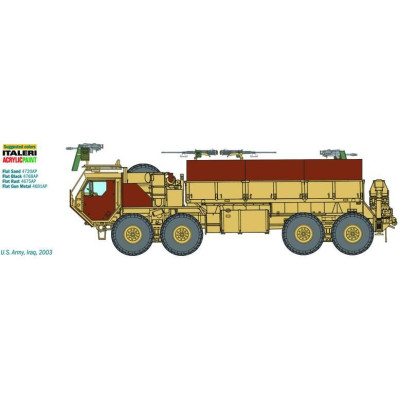Model Kit military 6510 - HEMTT Gun Truck (1:35)