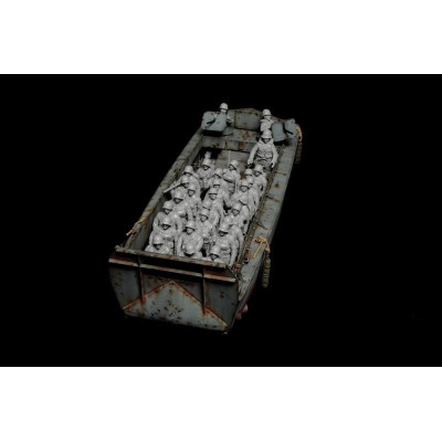 Model Kit loď 6524 - LCVP with US INFANTRY (1:35)