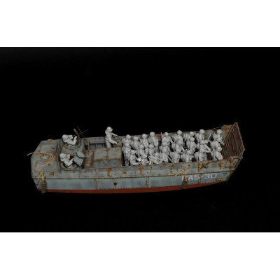 Model Kit loď 6524 - LCVP with US INFANTRY (1:35)
